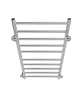 Streamdale Furniture Electric Towel Warmer, 10-Bar, Aluminum, Chrome