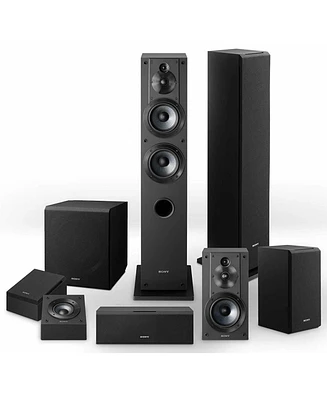 Sony Complete Speaker System with SSCS3 (2), SSCS5, SSCS8, SACS9