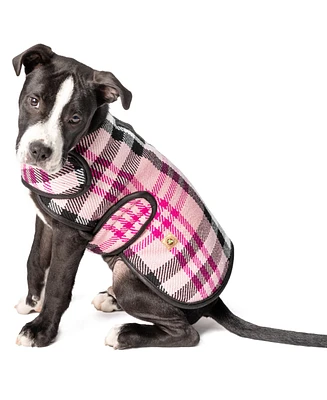 Chilly Dog S Pink Plaid Coat