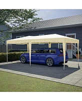 Streamdale Furniture 10x20 Canopy Tent with Sidewalls Durable, Uv-Resistant, Adjustable Height