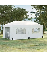 Streamdale Furniture Spacious Pop-Up Instant Shade Canopy with Custom Height Adjustments