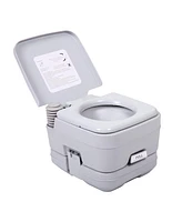 Streamdale Furniture Compact Portable Toilet Odorless, Leak-Proof Design for Rv, Camping, Travel