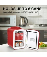 4L Portable Thermoelectric Cooler & Warmer - Quiet, Eco-Friendly Mini Fridge