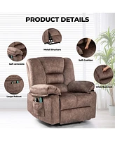 Streamdale Furniture Power Lift Recliner Chair Sofa for Elderly with Massage