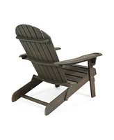 Bellwood Folding Adirondack Chair With Cup Holders
