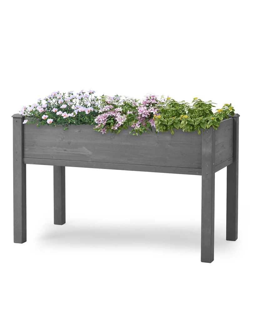 Streamdale Furniture Premium Raised Garden Bed: 48" x 24" x 30