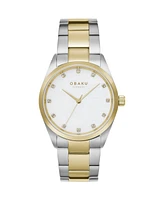 Obaku Women's Chili Butter White Dial Watch - V263LXFWSF