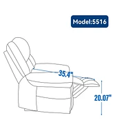 Electric Power Lift Recliner with Massage & Heat