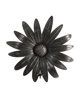 Slickblue Metal Daisy Sconce Candle Holder Wall Art Decor