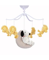 Bedtime Originals Snoopy Love Musical Baby Crib Mobile Soother Toy