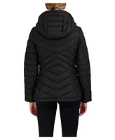 Hfx Women's Lightweight Packable Quilted Puffer Jacket