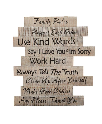 Slickblue Farmhouse Wood Inspirational Wall Art Decor