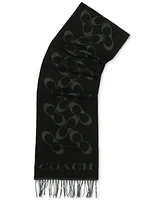 Coach Women's Signature C Printed Scarf