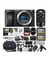 Sony Alpha a6400 Mirrorless Digital Camera Body Kit with Shooting Grip and Mic