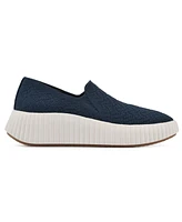 White Mountain Women's Daylight Slip-On Platform Sneakers