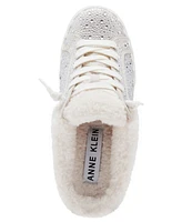 Anne Klein Women's Courage Cozy Lace Up Mule Sneakers