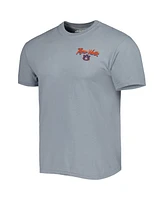 Image One Men's Charcoal Auburn Tigers Hyperlocal T-Shirt