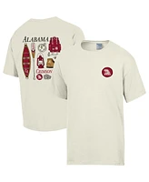 Comfortwash Men's Cream Alabama Crimson Tide Camping Trip T-Shirt