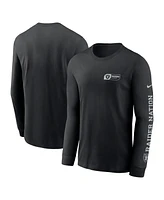 Nike Men's Black Las Vegas Raiders All Out Long Sleeve T-Shirt