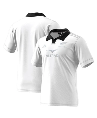 Adidas Men's White New Zealand Rugby 2024/25 Away Replica Jersey