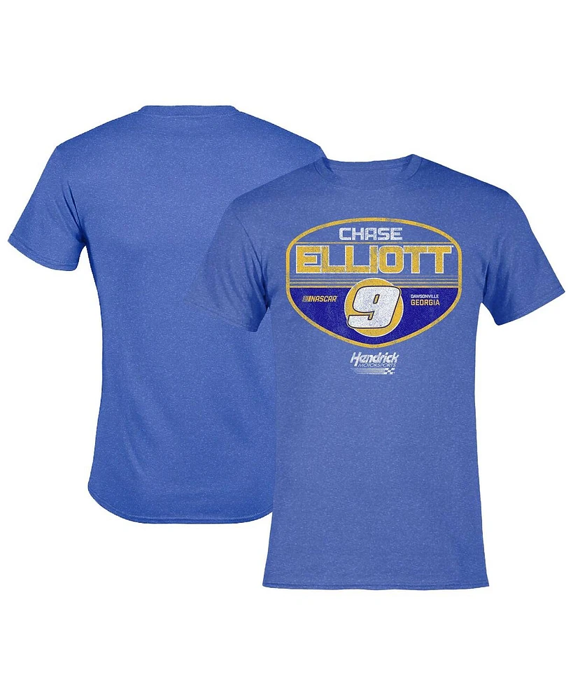 Hendrick Motorsports Team Collection Men's Heather Royal Chase Elliott Tailgate T-Shirt