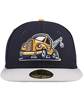 New Era Men's Navy Chattanooga Lookouts Theme Night 59FIFTY Fitted Hat