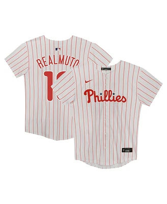 Nike Preschool J.t. Realmuto White Philadelphia Phillies Home Game Jersey