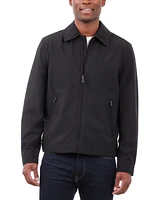 London Fog Men's Hipster Stretch Water-Resistant Full-Zip Jacket