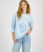 Disney Juniors' Winnie The Pooh Snowflakes Sweatshirt