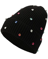 Kate Spade New York Women's Embellished Ribbed Beanie