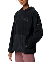 Columbia Women's Trek Logo Fleece Pullover Hoodie