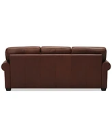 Norley Leather Sofa, Created for Macy's