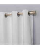 Sun Zero Harper Bright Vibes 100% Blackout Grommet Curtain Panel, 40" x 84"