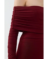 Nocturne Women's Off The Shoulder Maxi Dress