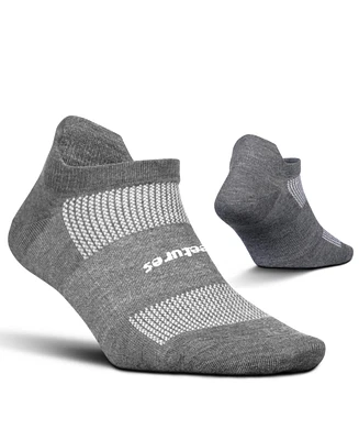 Feetures Men's High Performance Ultra Light Ankle Sock - No Show Socks for Women & Men with Heel Tab