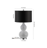 Safavieh Nicole Lamp Set Of 2 W/ Usb Port