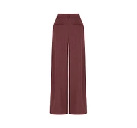 Nocturne Women's Pleated High-Waisted Pants