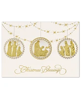 Masterpiece Studios Nativity Ornaments Holiday Boxed Cards