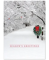 Masterpiece Studios Snow Scene Holiday Boxed Cards