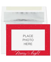 Masterpiece Studios Merry Bright Photo Holder Holiday Boxed Cards