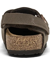 Birkenstock Little Kids Tokio Birkibuc Clogs from Finish Line