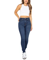 Celebrity Pink Juniors' Curvy Ultra High-Rise Skinny Jeans