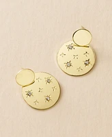 Matr Boomie Sitara Starry Double Circle Dangle Earrings