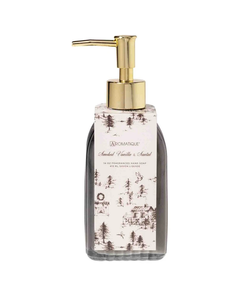 Aromatique Smoked Vanilla and Santal Liquid Hand Soap,14floz