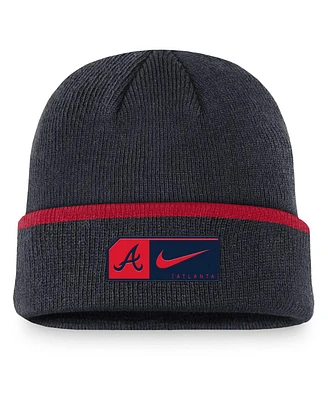 Nike Men's Navy Atlanta Braves Terra Cuffed Knit Hat