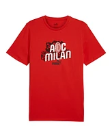 Puma Men's Red Ac Milan ftblCulture T-Shirt