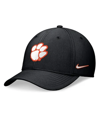 Nike Men's Black Clemson Tigers 2024 Sideline Flex Hat