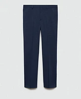 Mango Men's Stretch Fabric Super Slim-Fit Suit Pants