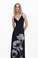 Desigual Women's Long poppy dress