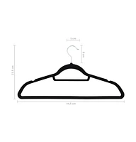 vidaXL 20 pcs Clothes Hanger Set Anti-slip Velvet